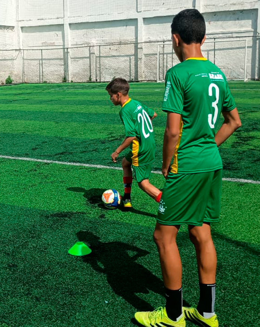 Início dos trabalhos do Projeto de Futebol “2 Toques”